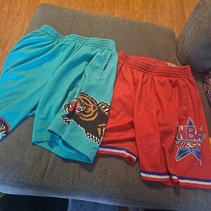 NBA Kids Shorts Set - Red and Teal